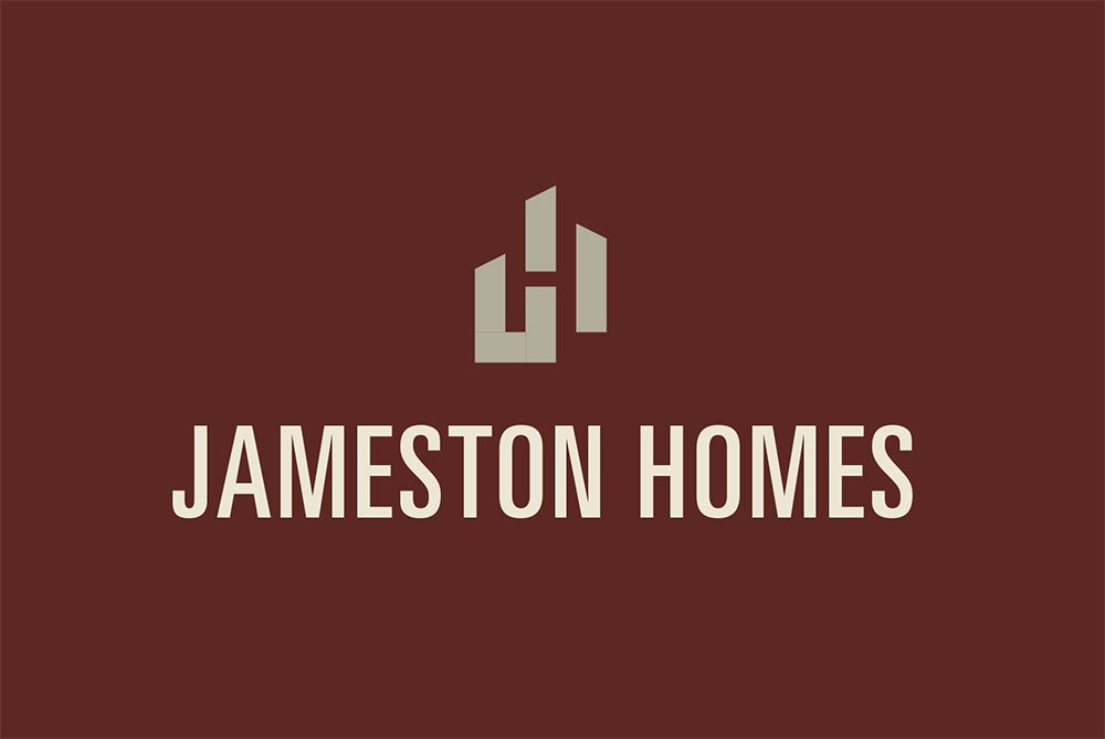 American Home Builder Custom Logo Design